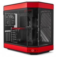 CAJA ATX SEMITORRE HYTE Y60 ROJA CS-HYTE-Y60-BR