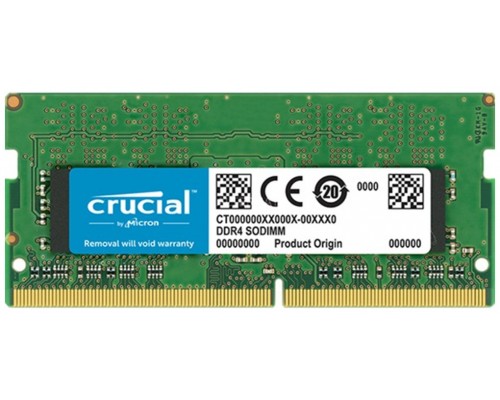 MEMORIA CRUCIAL SO-DIMM DDR4 16GB 2400MHZ CL17 DR (Espera 4 dias)