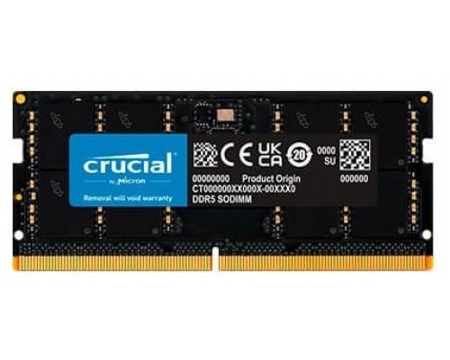 Crucial CT32G48C40S5 32GB soDIMM CL40 4800MHz DDR5