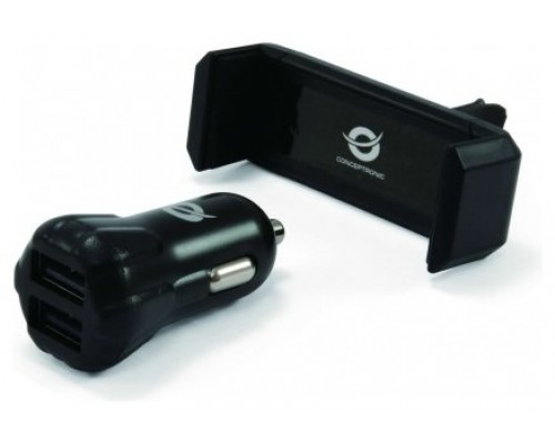 CARGADOR DE COCHE CONCEPTRONIC 5V 2xUSB PARA COCHE