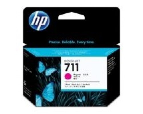 HP 711 PACK 3 CARTUCHOSS DE TINTA HP711 MAGENTA (CZ135A) (Espera 4 dias)