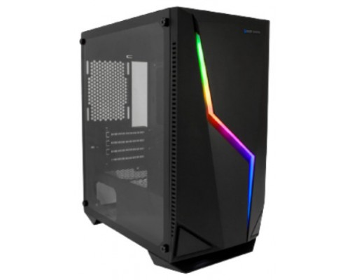 CAJA MICROATX M235 FA/650W NEGRO RGB DEEPGAMING (Espera 4 dias)