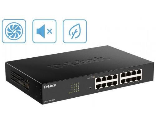 D-Link - DGS-1100-16V2 Switch 16xGB - Semigestionable