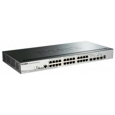 SWITCH SEMIGESTIONABLE D-LINK STACKABLE DGS-1510-28P/E 24 GIGA POE (193W) + 4P 10G SFP+ (Espera 4 dias)