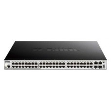 SWITCH SEMIGESTIONABLE D-LINK DGS-1510-52XMP/E 48P GIGA POE (370W)+ 4P 10G SFP+ POE (370W) (Espera 4 dias)