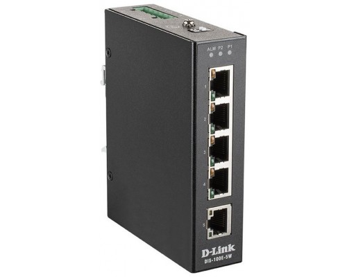 D-Link DIS-100E-5W Switch Industrial 5x10/100Mbps