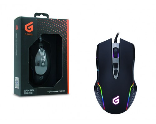 Mouse Conceptronic Gaming Djebbel03b Usb Alta