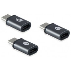 ADAPTADOR USB-C 3.1 MACHO A MICRO USB HEMBRA OTG PACK