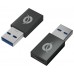 KIT ADAPTADORES 2 UNIDADES USB 3.0 CONCEPTRONIC TIPO A