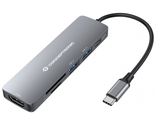 DOCKING USB-C CONCEPTRONIC DONN11 A 1xHDMI 1xUSB-C PD