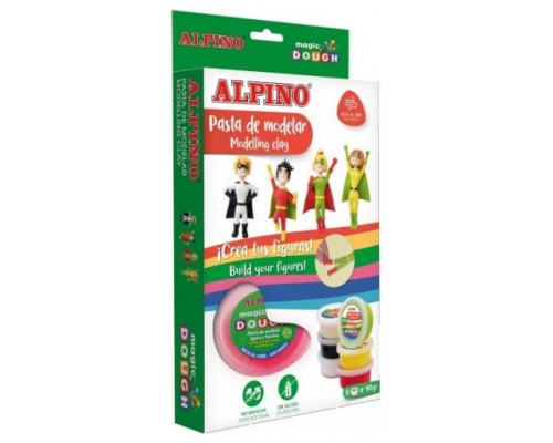 Alpino DP000207 compuesto para cerámica y modelaje Arcilla de modelar 240 g Multicolor 1 pieza(s) (Espera 4 dias)