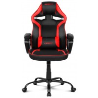 DRIFT DR50 Silla para videojuegos de PC Asiento acolchado tapizado Negro (Espera 4 dias)