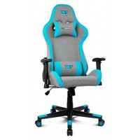 DRIFT Silla Gaming DR90 PRO Gris/Azul