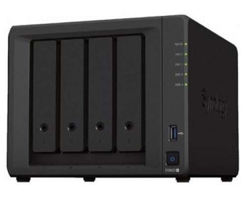 NAS SYNOLOGY 4 BAY DS923+ 4x3.5"/2.5 2xM.2(NVMe) 4GB DDR4 (Espera 4 dias)