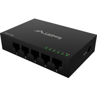 SWITCH LANBERG 5 PTOS 1GB/S GIGABIT ETHERNET DESKTOP 12V SIN GESTION SWITCH LANBERG 5 PTOS 1GB/S GIGABIT ETHERNET DESKTOP 12V SIN GESTION