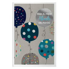 PACK 6 TARJETAS DE FELICITACI&Oacute;N ABUELOS - TAMA&Ntilde;O 11,5 X 17 CM - MODELO DOTS DOHE 70081 (Espera 4 dias)