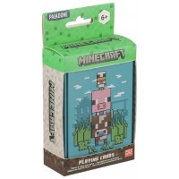 BARAJA DE NAIPES MINECRAFT EN CAJA METÁLICA PALADONE REDSTRING PP13379MCF (Espera 4 dias)