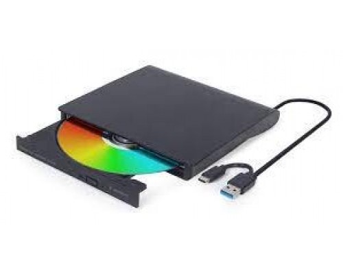 REGRABADORA EXTERNA DVD GEMBIRD USB NEGRA (Espera 4 dias)