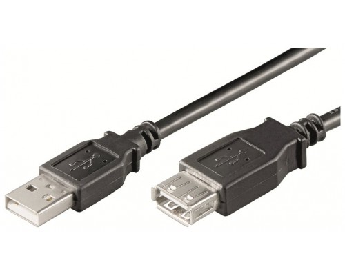 CABLE DE EXTENSION USB 2.0 A A A M/F, AWG28, DE 1,0 METRO.