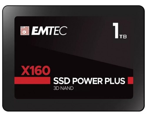 SSD 2.5" 1TB EMTEC X160 SERIAL SATA3 QLC 3D NANO (Espera 4 dias)