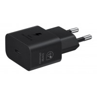 CARGADOR SAMSUNG USB-C 25W GAN NEGRO SIN CABLE EP-T2510NBEGWW