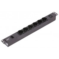 APC EPDU1010B-SCH unidad de distribución de energía (PDU) 7 salidas AC 1U Negro (Espera 4 dias)