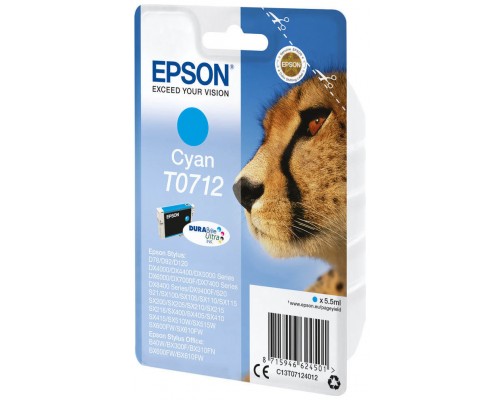 TINTA EPSON C13T07124012 T0712 CIAN (Espera 4 dias)