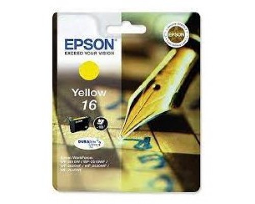 TINTA EPSON C13T16244012 Nº 16 AMARILLO (Espera 4 dias)