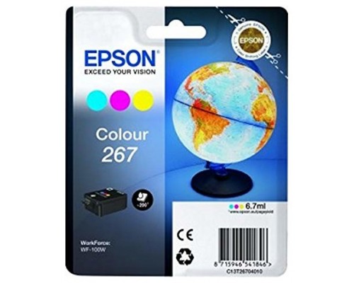 TINTA EPSON C13T26704010 Nº 267 TRICOLOR C/M/Y (Espera 4 dias)