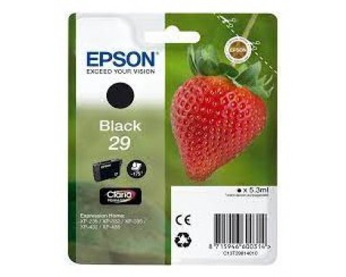 TINTA EPSON C13T29814012 Nº 29 NEGRO (Espera 4 dias)