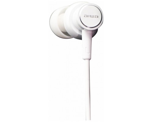 Auricular Intrauditivo Aiwa Estm-500wt White Diamond