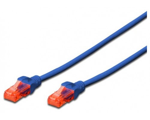 Ewent EW-6U-020 cable de red Azul 2 m Cat6 U/UTP (UTP) (Espera 4 dias)