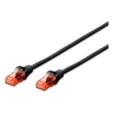 Ewent EW-6U-030 cable de red Negro 3 m Cat6 U/UTP (UTP) (Espera 4 dias)