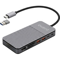 EWENT EW1156 8en1 Estación acopl. USB-C Caja SSD EWENT EW1156 8en1 Estación acopl. USB-C Caja SSD