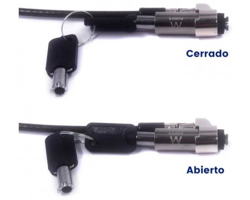 EWENT Cable Seguridad Nano con Llave