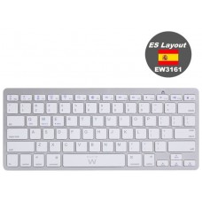 TECLADO COMPACTO EWENT EW3161 BLUETOOTH IOS / ANDROID (Espera 4 dias)