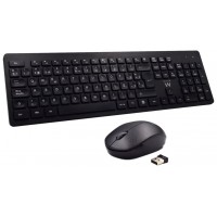 COMBO TECLADO/RATON EWENT EW3256 INALAMBRICO NEGRO (Espera 4 dias)