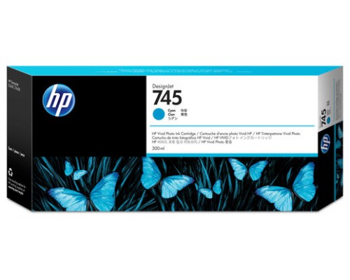 HP DesignJet 745 Cartucho Cyan 300ml