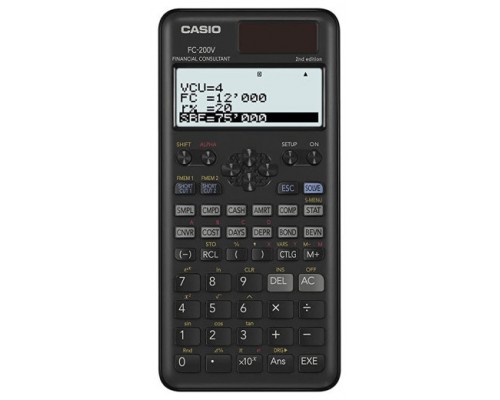 CALCULADORA FINANCIERA CASIO FC-200V-2 (Espera 4 dias)