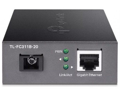 Convertidor De Fibra Tp-link Fc311b-20 Single-mode