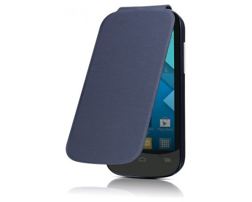 PROTECTOR FUNDA FLIP COVER ALCATEL C3 GREY