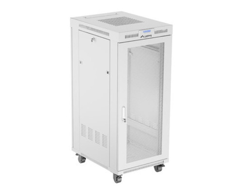 ARMARIO LANBERG RACK 19" 27U 600X800 FLAT PACK PUERTA PERFORADA CON LCD GRIS ARMARIO LANBERG RACK 19" 27U 600X800 FLAT PACK PUERTA PERFORADA CON LCD GRIS