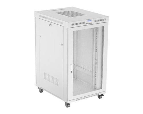 ARMARIO LANBERG RACK 19" 27U 800X1000 FLAT PACK GRIS PUERTA PERFORADA CON LCD ARMARIO LANBERG RACK 19" 27U 800X1000 FLAT PACK GRIS PUERTA PERFORADA CON LCD