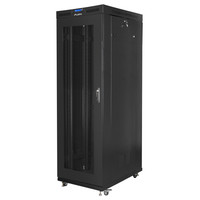 ARMARIO LANBERG RACK 19" 27U 800X1200 PUERTA MESH CON LCD FLAT PACK NEGRO ARMARIO LANBERG RACK 19" 27U 800X1200 PUERTA MESH CON LCD FLAT PACK NEGRO