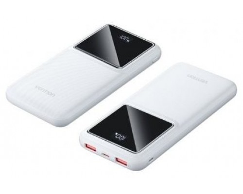 POWER BANK 10000mAh 22.5W BLANCO VENTION (Espera 4 dias)