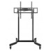 SOPORTE AISENS SUELO MOTORIZADO RUEDAS PANTALLA 120KG 55-100 NEGRO