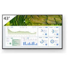 Sony FW-43BZ30L/TM pantalla de señalización Pantalla plana para señalización digital 109,2 cm (43") LCD Wifi 440 cd / m² 4K Ultra HD Negro Android 24/7 (Espera 4 dias)