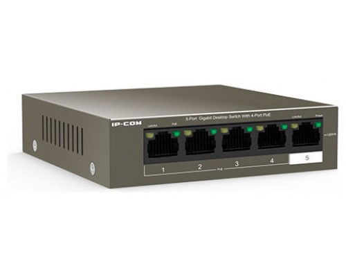 SWITCH IP-COM  5P GIGABIT G1105P POE G1105P-4-63W