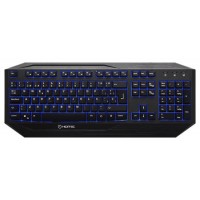 TECLADO HIDITEC GAMING GK200 RETROILUMINADO MEMBRANAS MULTIMEDIA