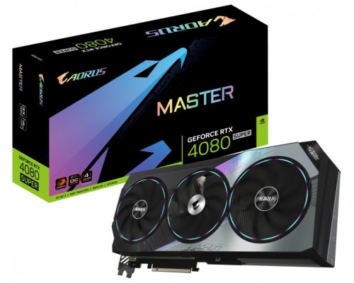 Gigabyte AORUS GeForce RTX 4080 SUPER MASTER 16G NVIDIA 16 GB GDDR6X (Espera 4 dias)